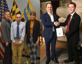 Salisbury City interns pose for picture